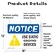Signmission Safety Culture Sign, 18 in Width, Vinyl Decal, Rectangle OS-2PACK-NS-D-1218-L-18814 - alternate 5